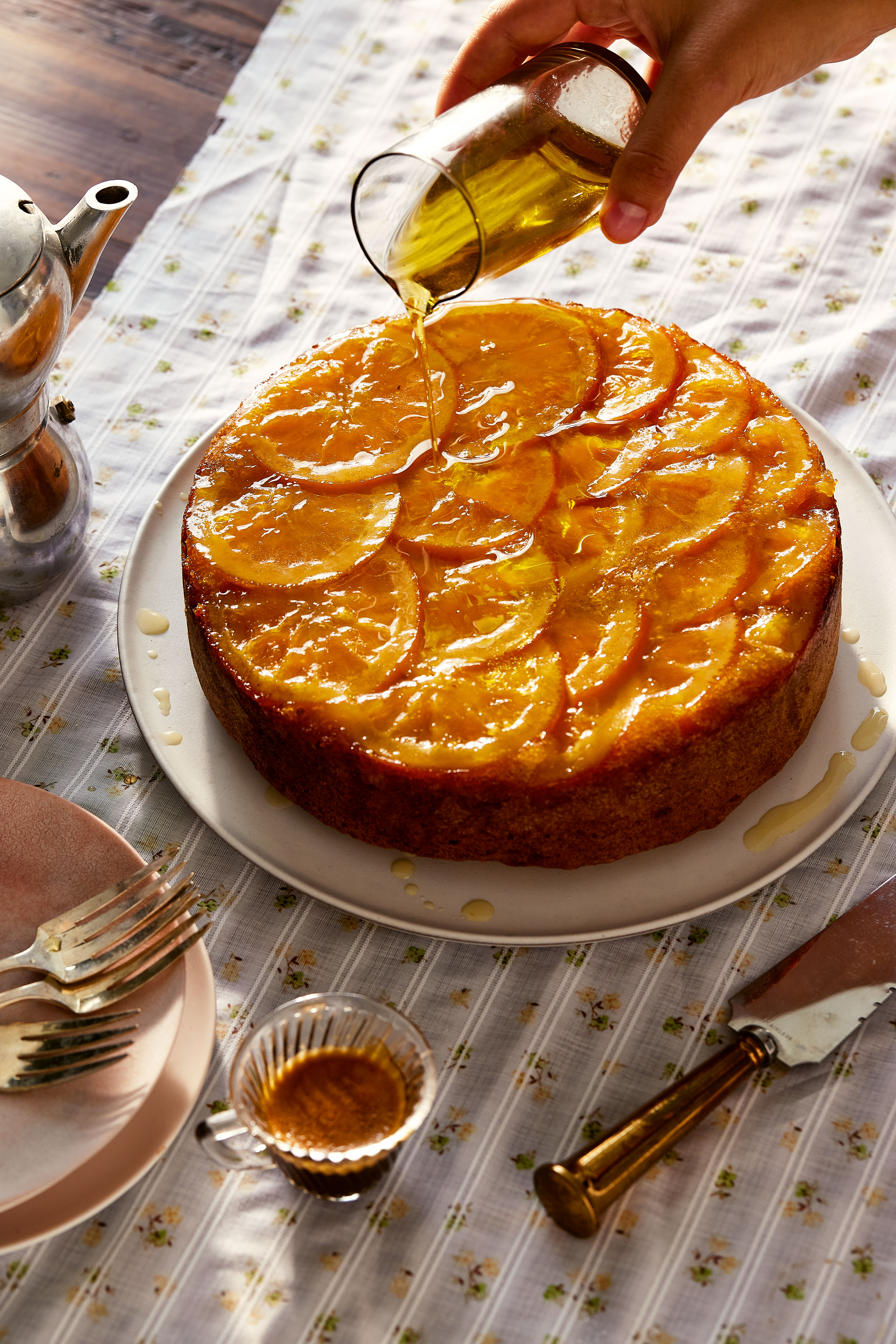 Orange-Cardamom Olive Oil Cake
