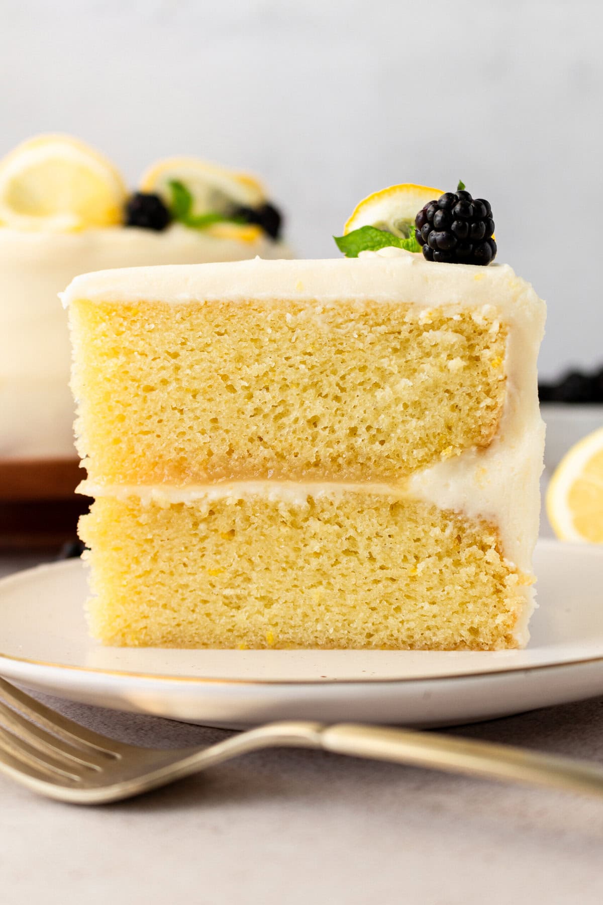 Classic Lemon Olive Oil Cake with Honey Drizzle