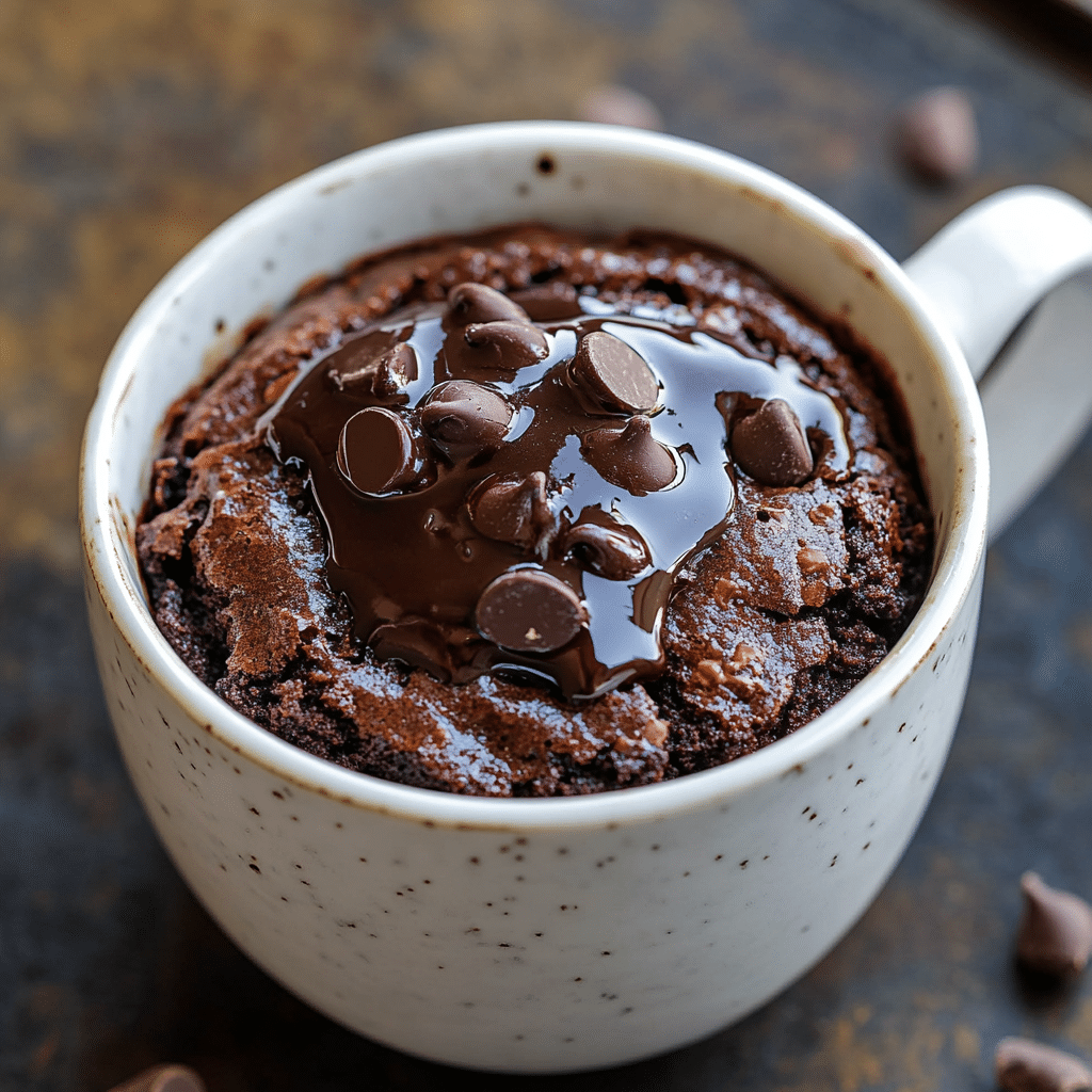 Microwave Chocolate Mug Brownie