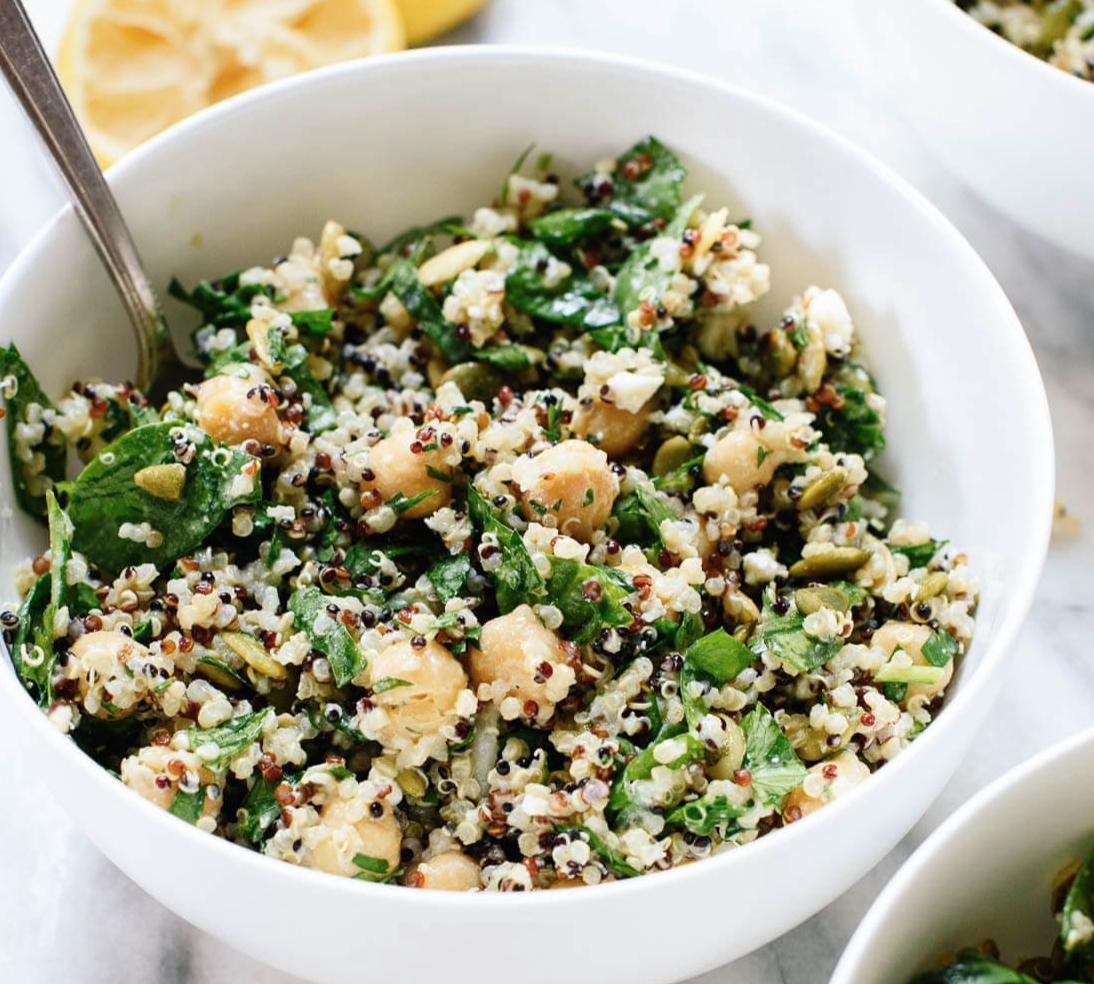 Citrus-Zest Quinoa Salad with Herbed Vinaigrette