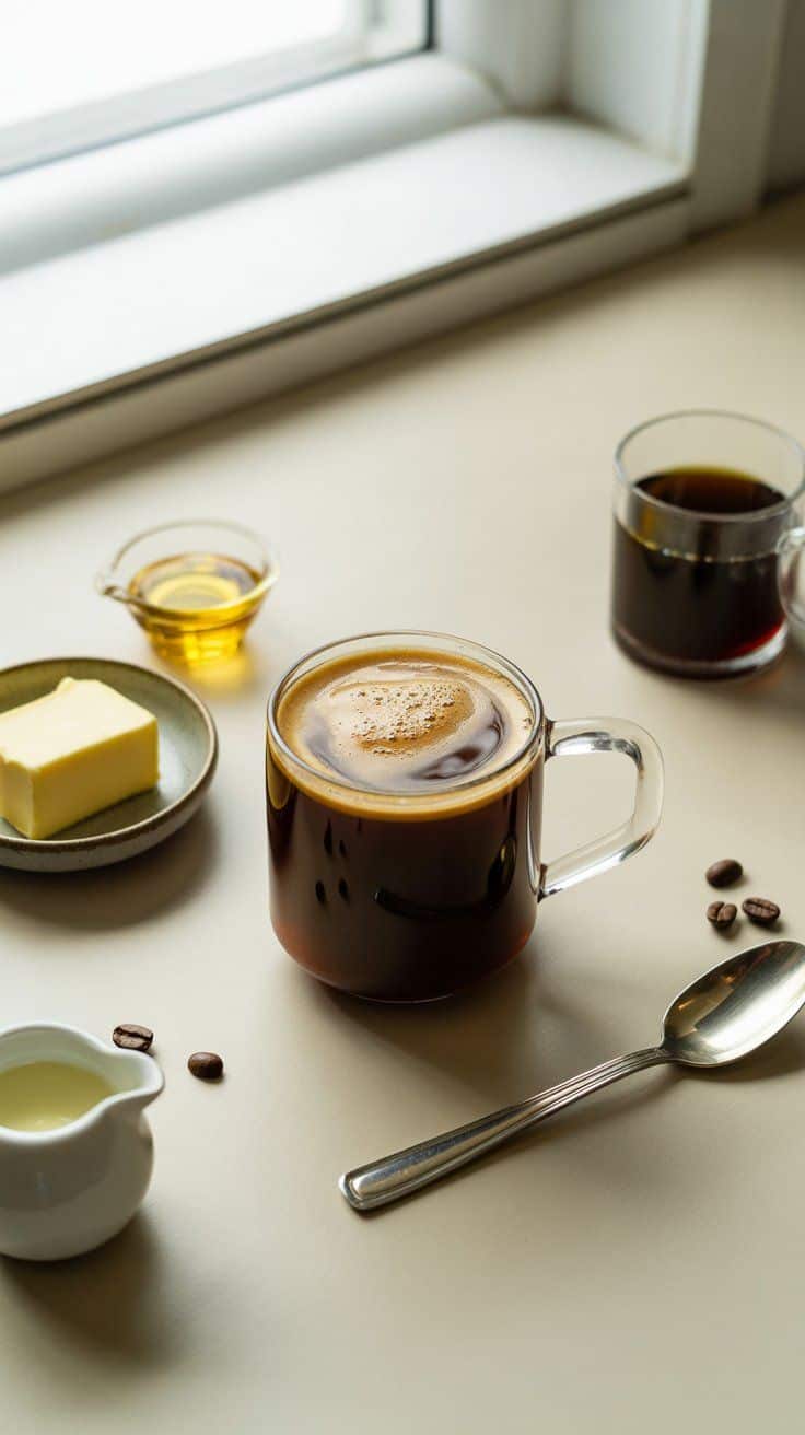 Whipped Keto Coffee with MCT Oil and Grass-Fed Butter