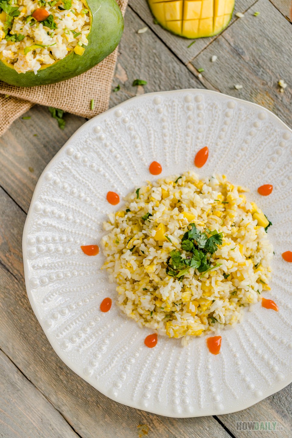 Mango-Cilantro Lime Rice