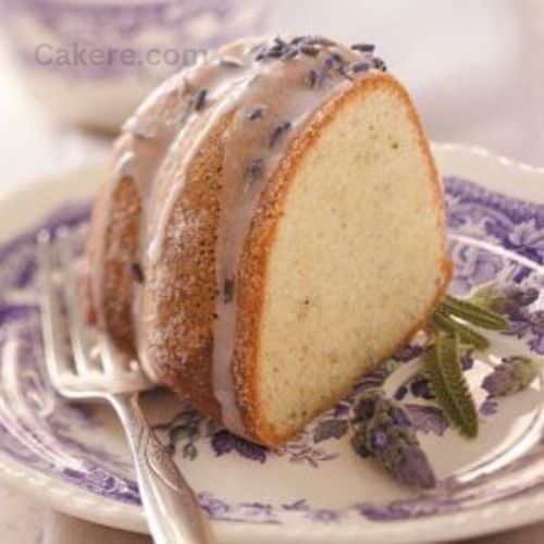 Citrus-Scented Almond Cake with Lavender Honey Glaze