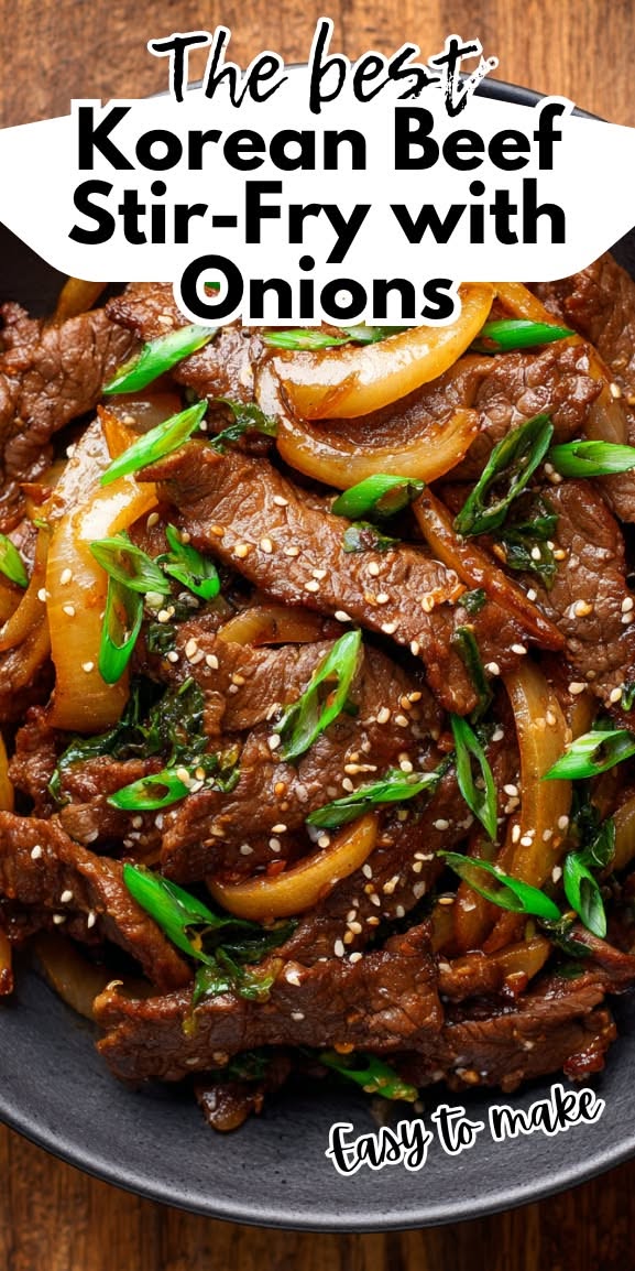 Korean-Style Beef Bulgogi Stir Fry with Sesame and Scallions