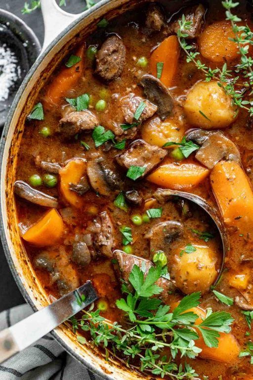Kristoff’s Mountain Herb-Infused Venison Stew