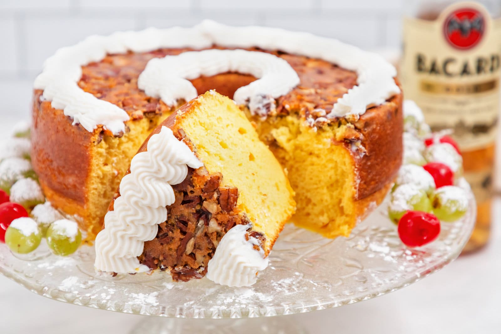 Grandma's Vintage Rum Cake