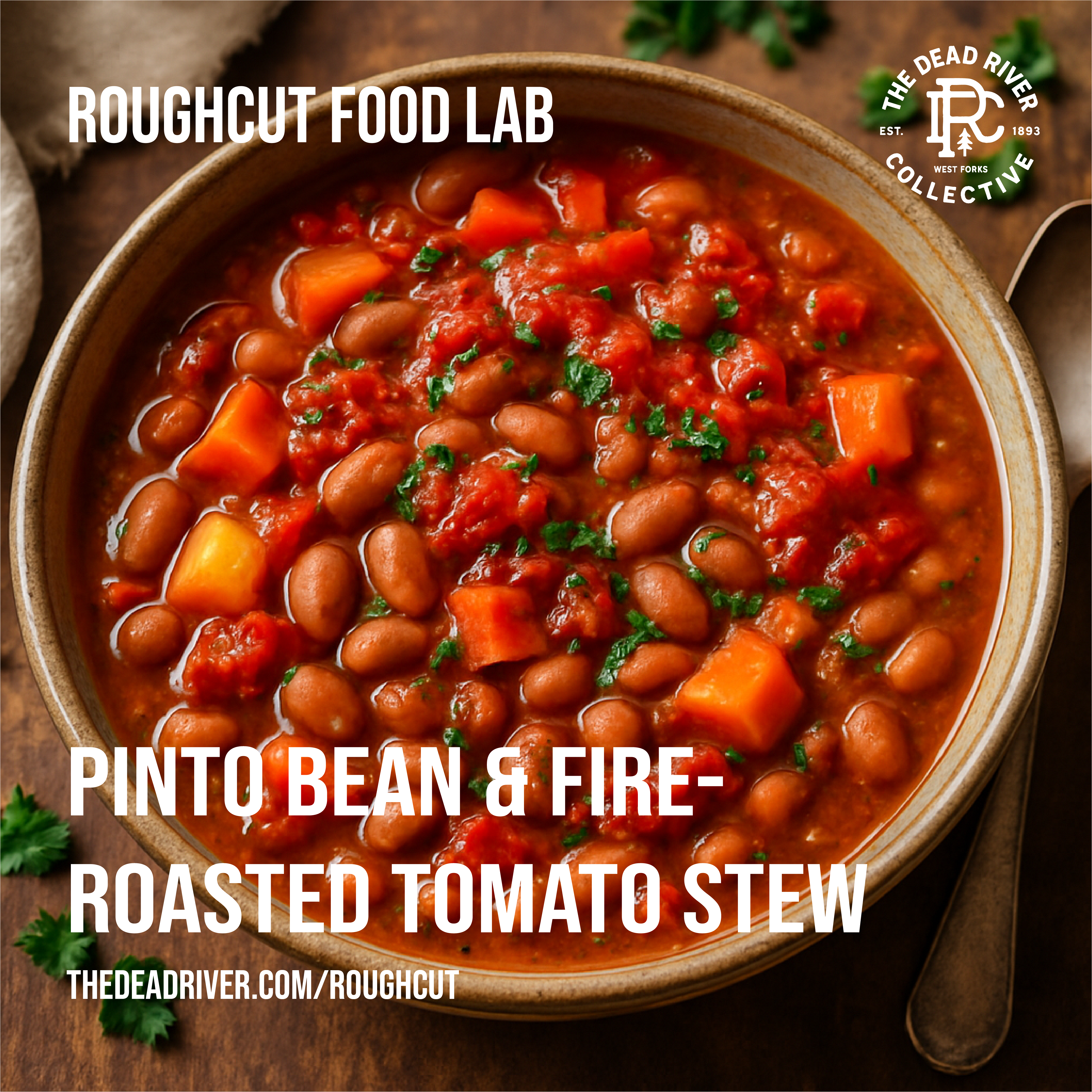 Pinto Bean and Chorizo Stew with Fire-Roasted Tomatoes