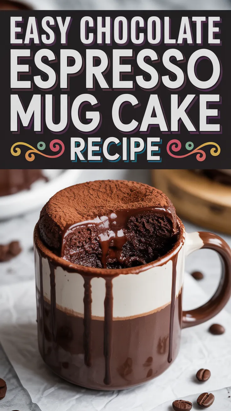 Boredom-Busting Chocolate Espresso Mug Cake