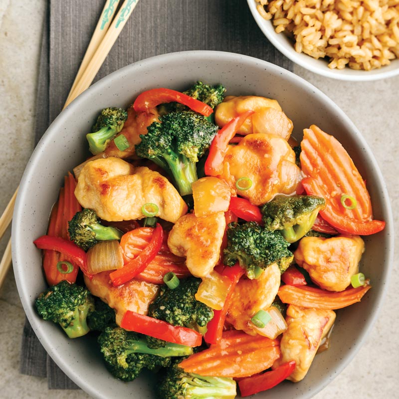 Honey-Garlic Chicken Stir-Fry with Broccoli