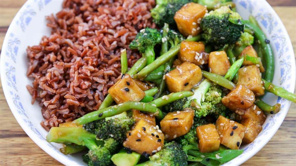 TSLA Tofu Stir-Fry