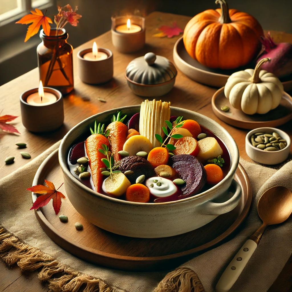 Arendelle-Inspired Nordic Meatball Stew with Root Vegetables
