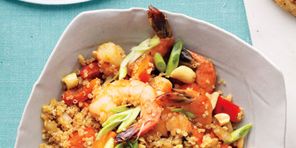 Spicy Shrimp and Quinoa Stir-Fry
