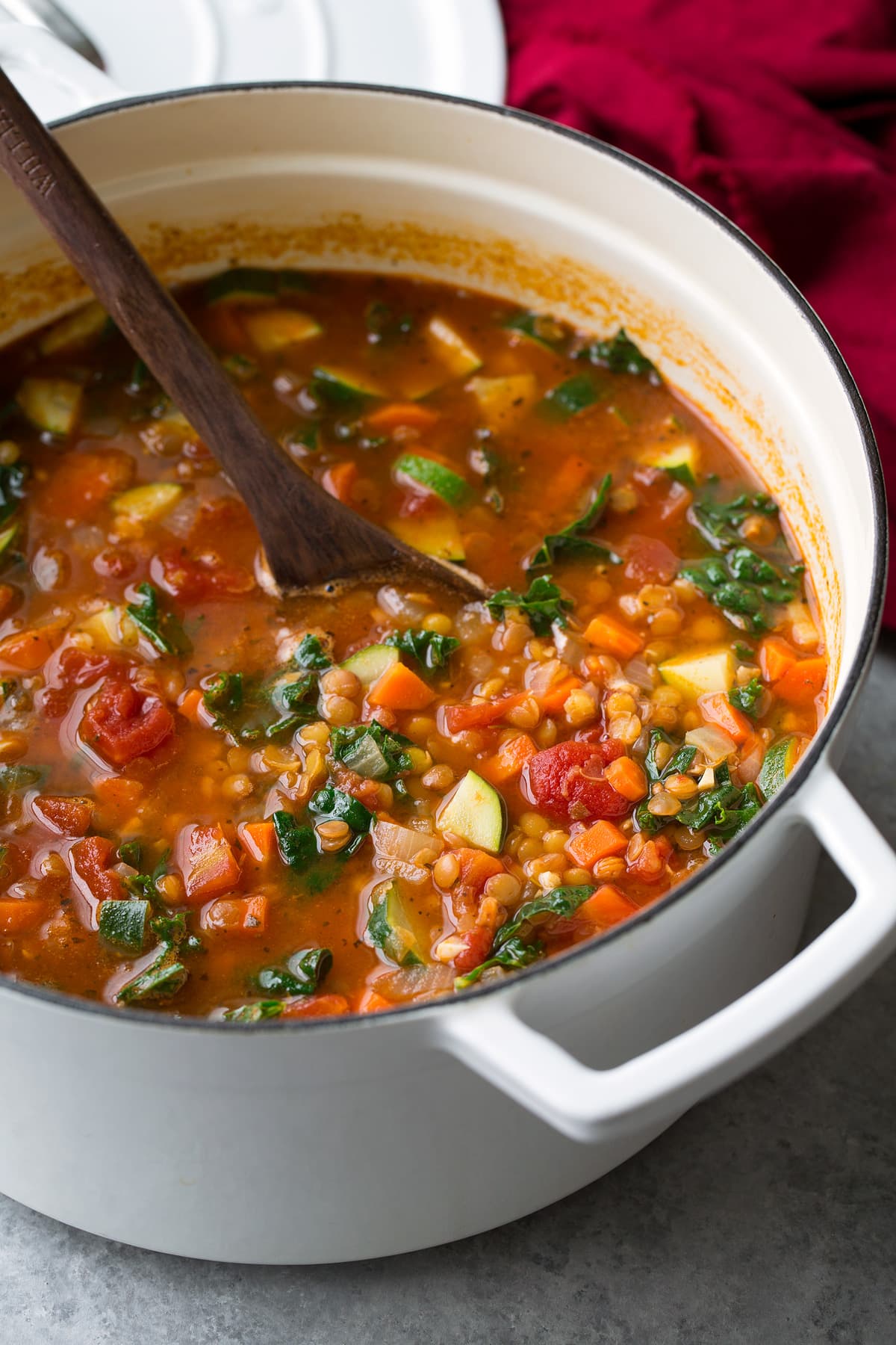 Spiced Lentil and Vegetable Soup