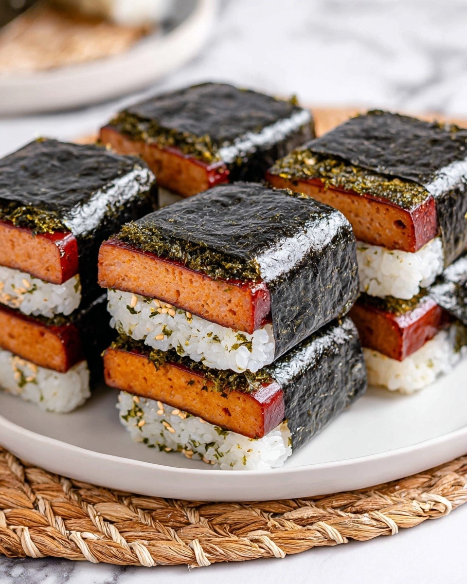 Hawaiian-Style Spam Musubi with Furikake Rice