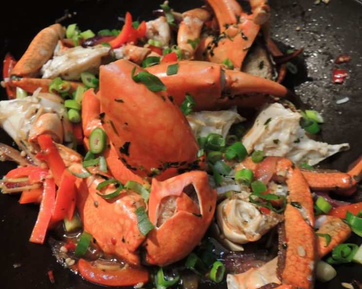 Steamed Shanghainese Crab with Shaoxing Wine and Ginger