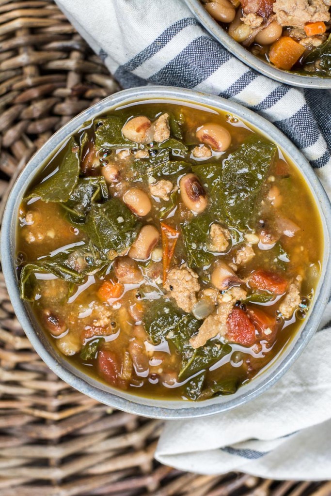 One-Pot Kenyan Collard Greens and Ground Beef Stew