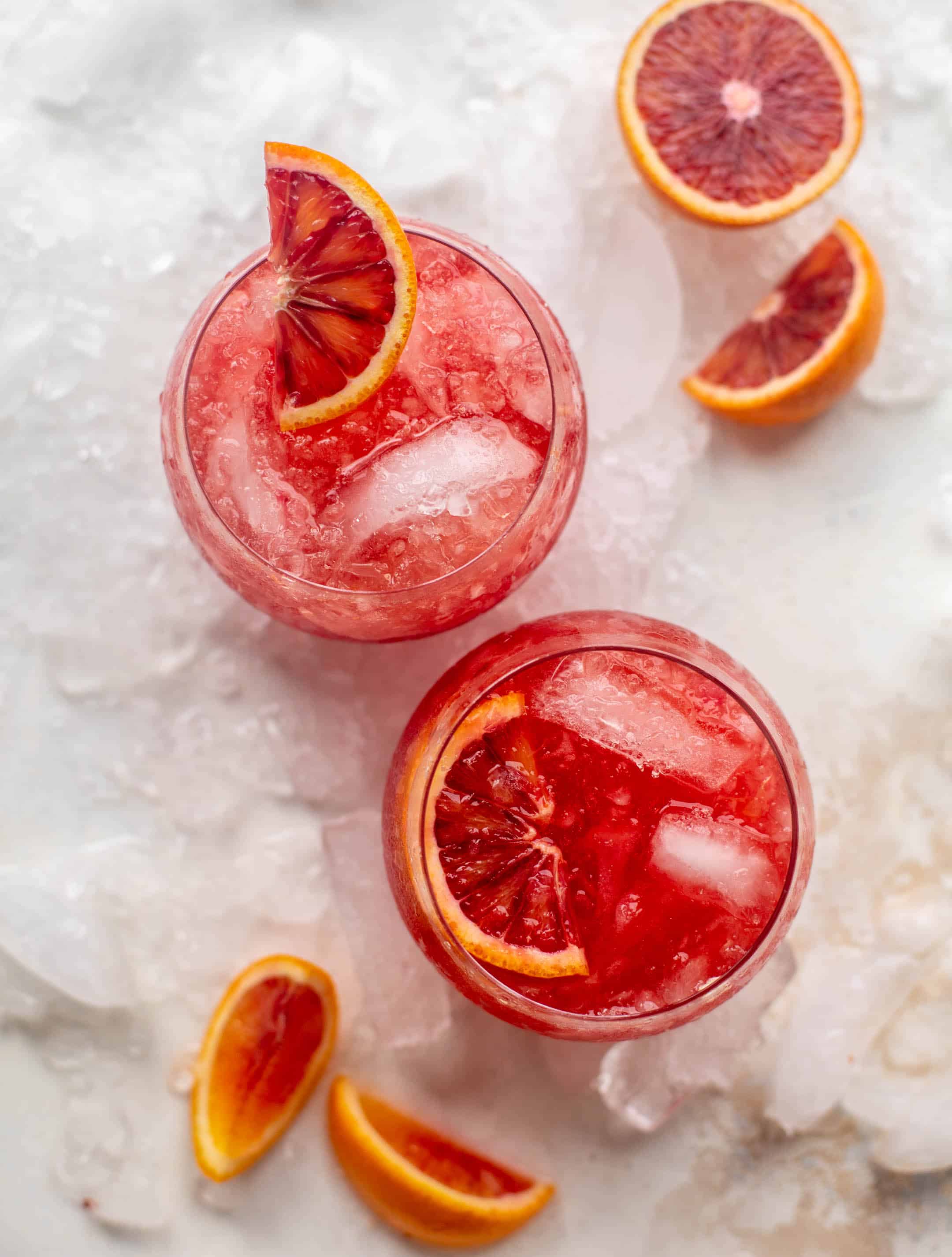 Ruby Red Aperitivo Spritz with Blood Orange and Soda