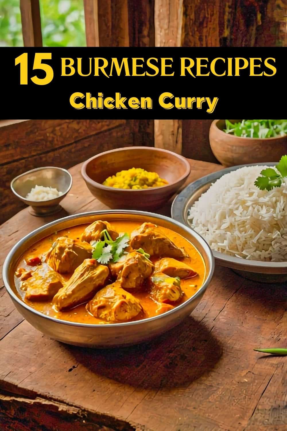Burmese-Inspired Tamarind Chicken Curry with Coconut Milk