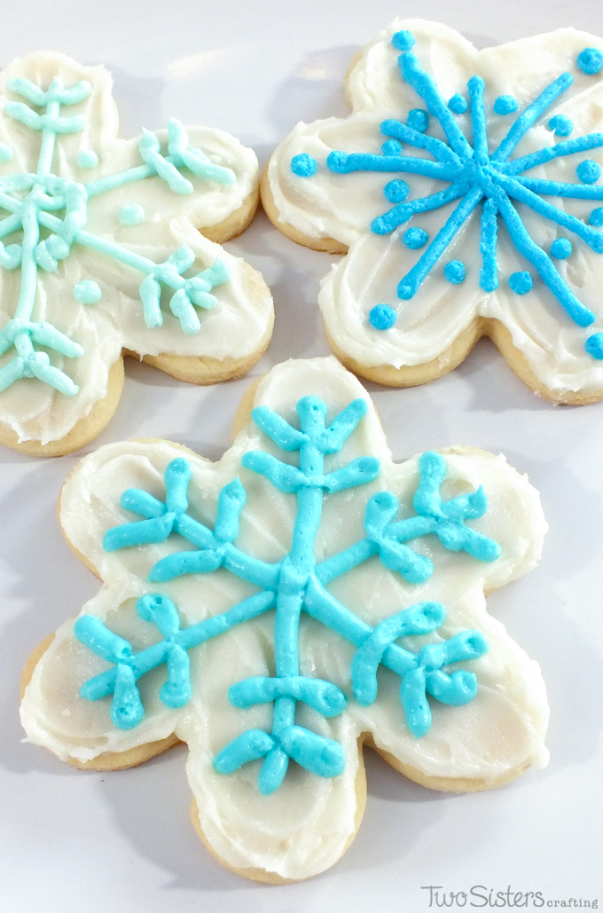 Frozen-Inspired Snowflake Sugar Cookies