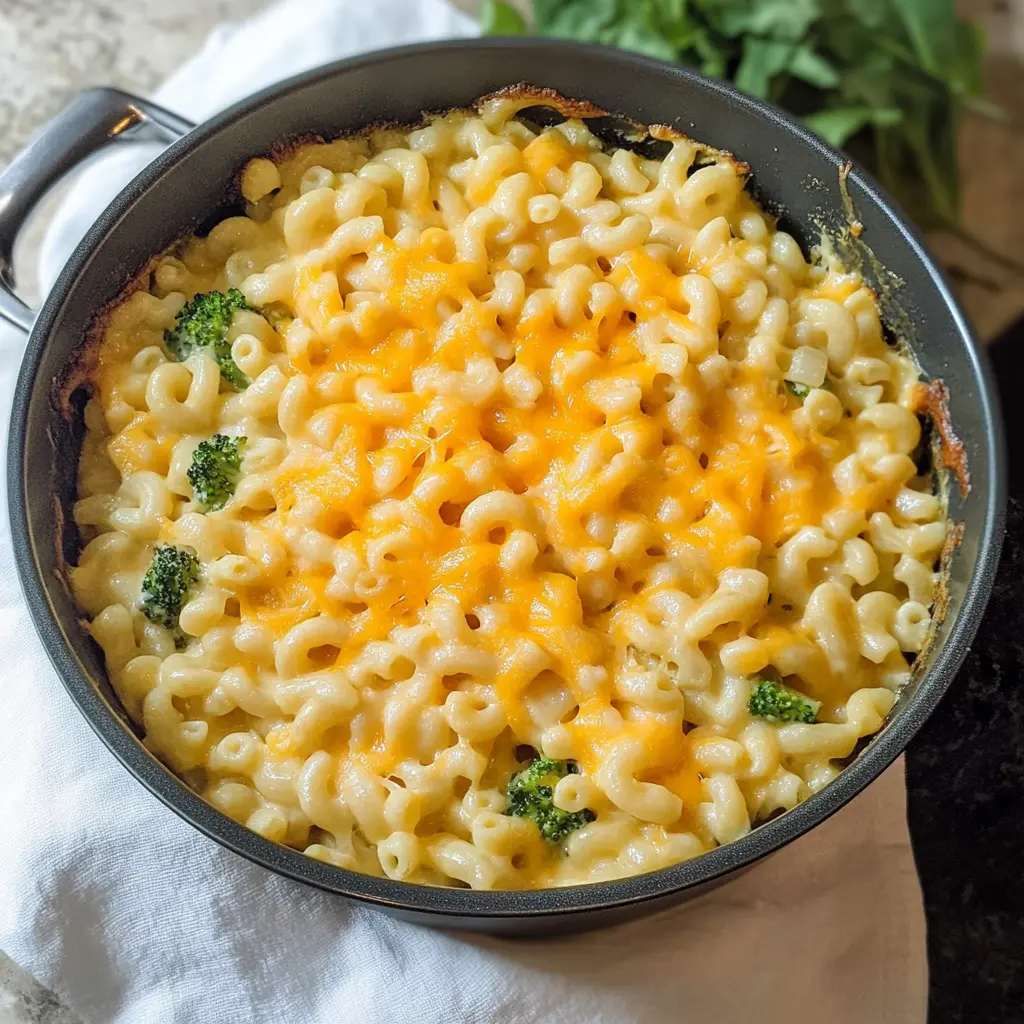 Vegetable-Loaded Macaroni and Cheese Casserole