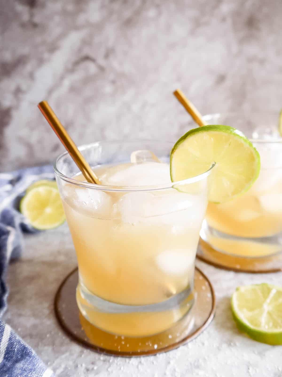 Cointreau Citrus Margarita with Honey and Fresh Lime