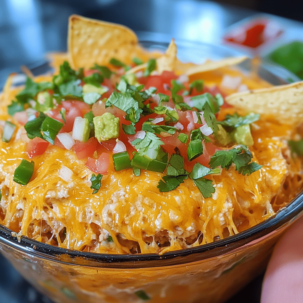 Arcade-Style Spicy Nacho Dip