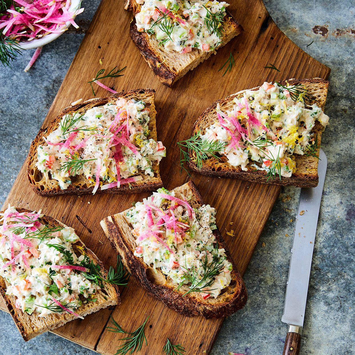 Michigan-Inspired Smoked Whitefish Salad with Dill