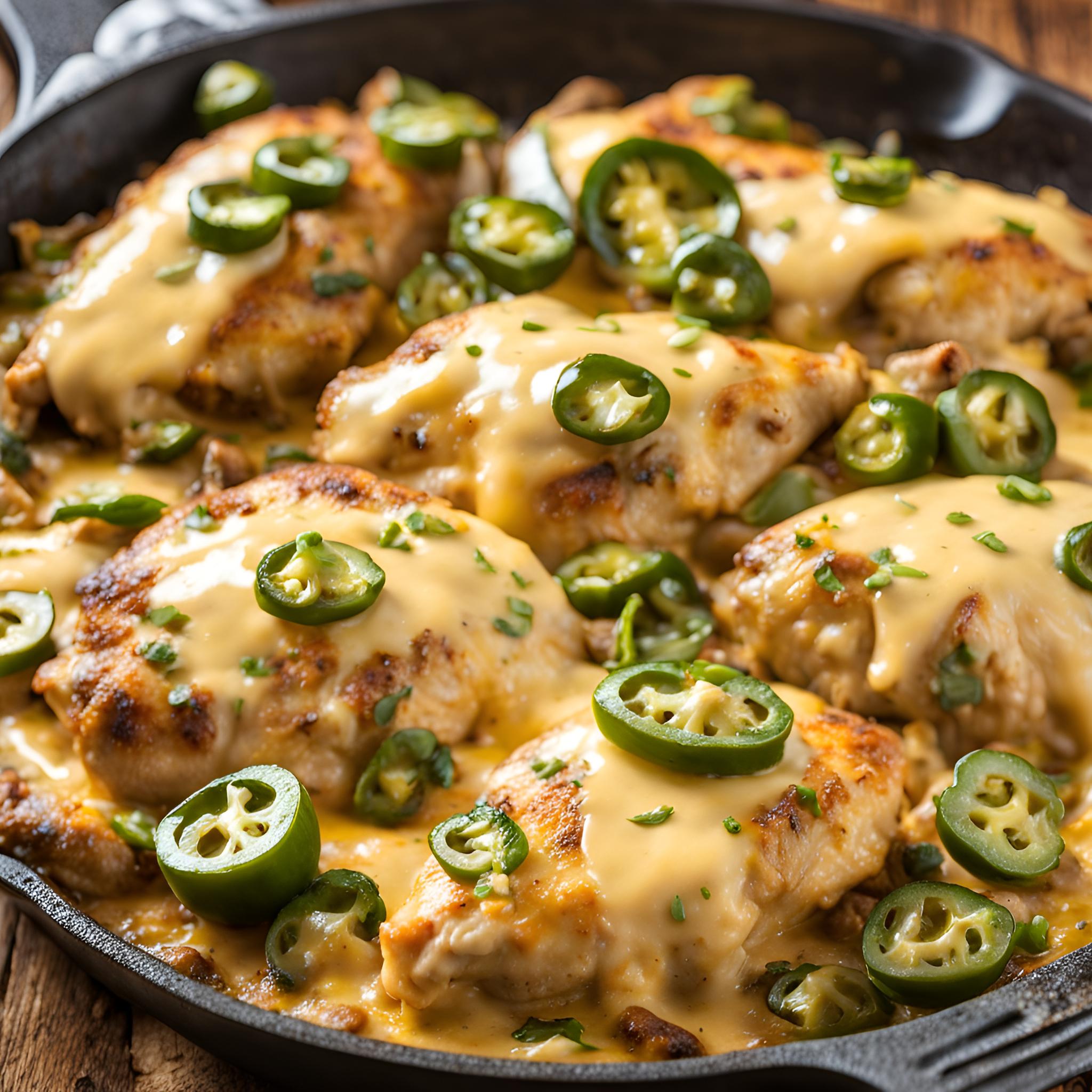 Pan-Seared Chicken with Texas-Style Jalapeño Gravy