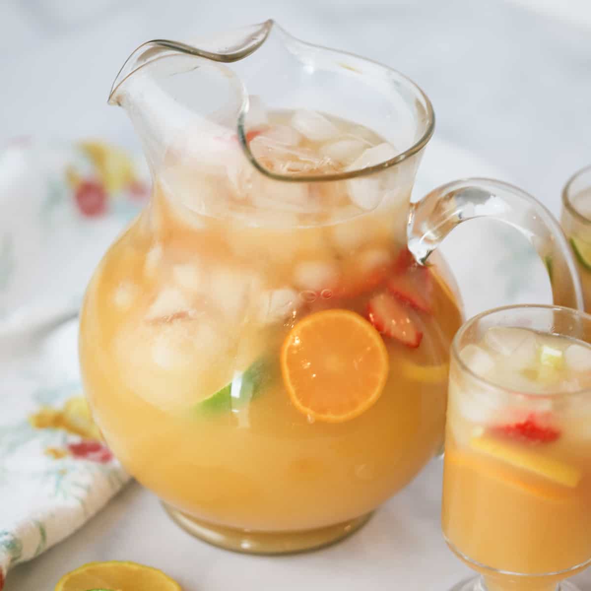 Tropical Guava and Ginger Non-Alcoholic Punch