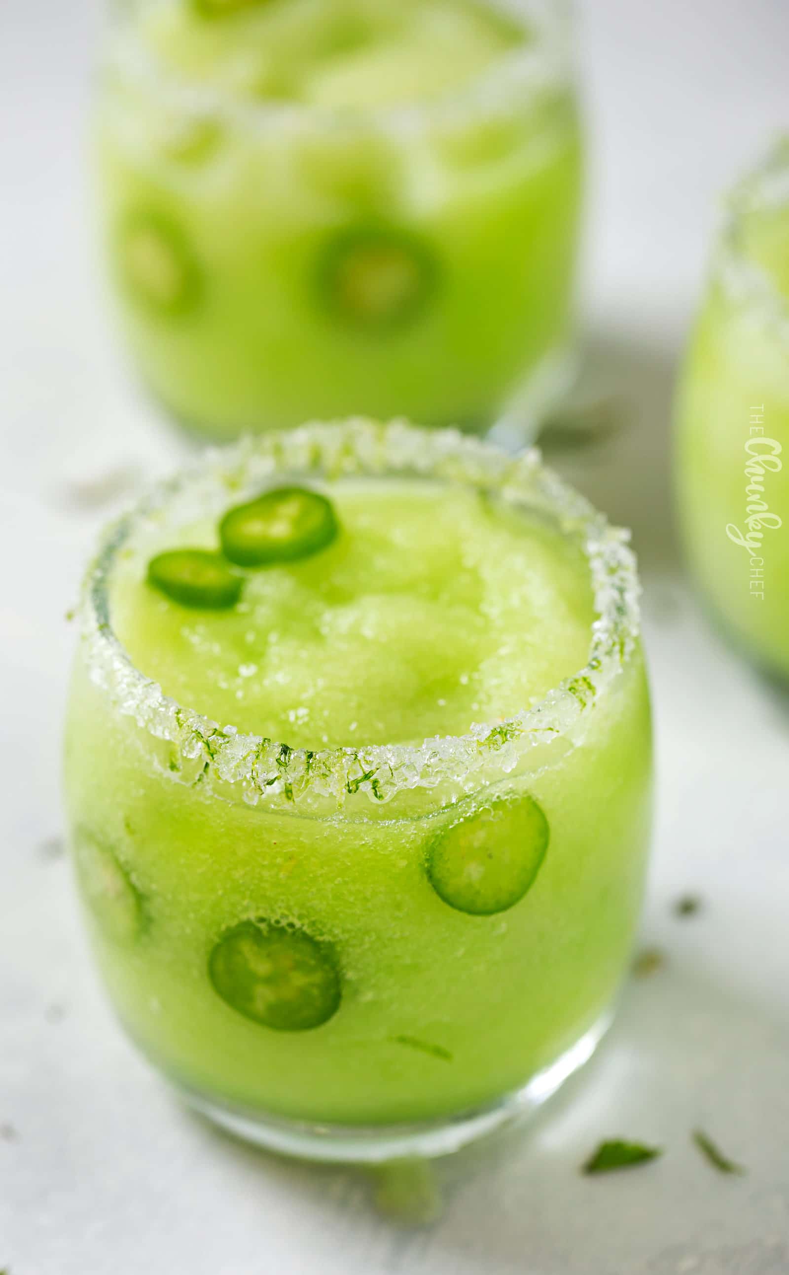 Frozen Jalapeño-Infused Margarita