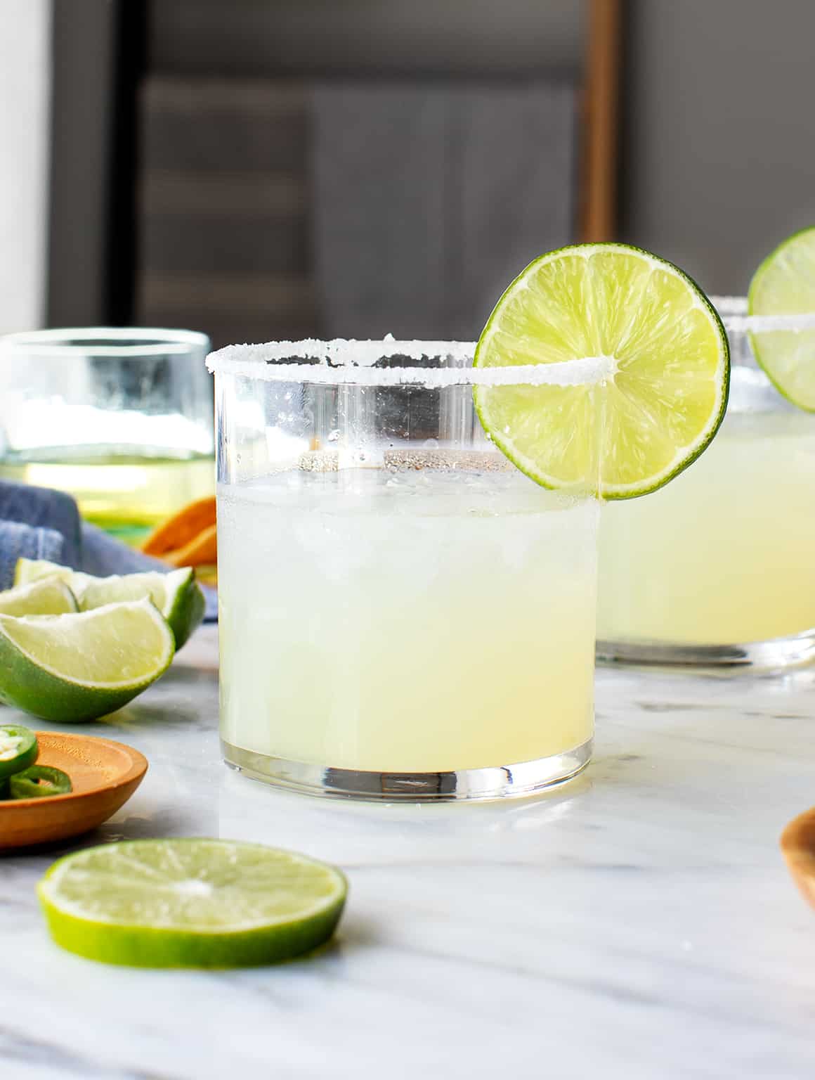 3-2-1 Ratio Margarita with Agave Nectar