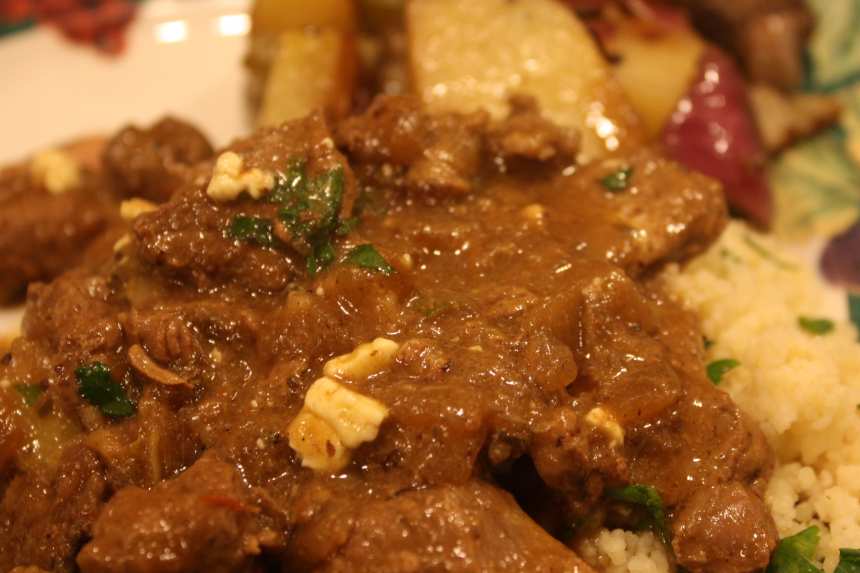 Slow-Simmered Greek Lamb Stew with Tomato and Cinnamon