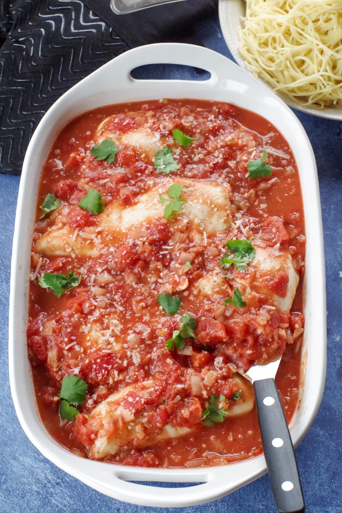 Baked Chicken Cacciatore