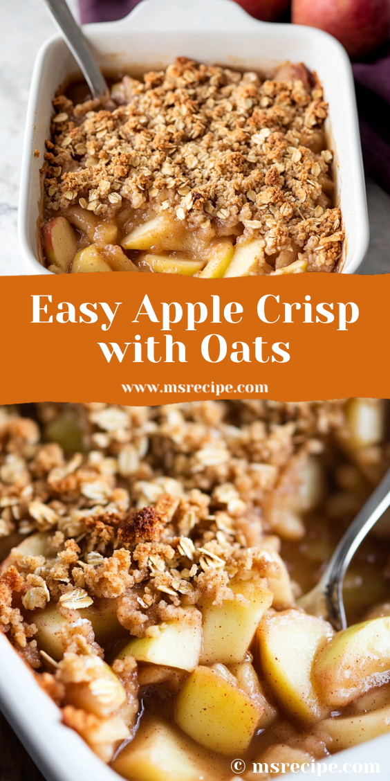 Sautéed Cinnamon Apple Crisp with Oat Topping