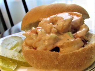Cajun-Spiced Shrimp Po’boy with Remoulade Sauce
