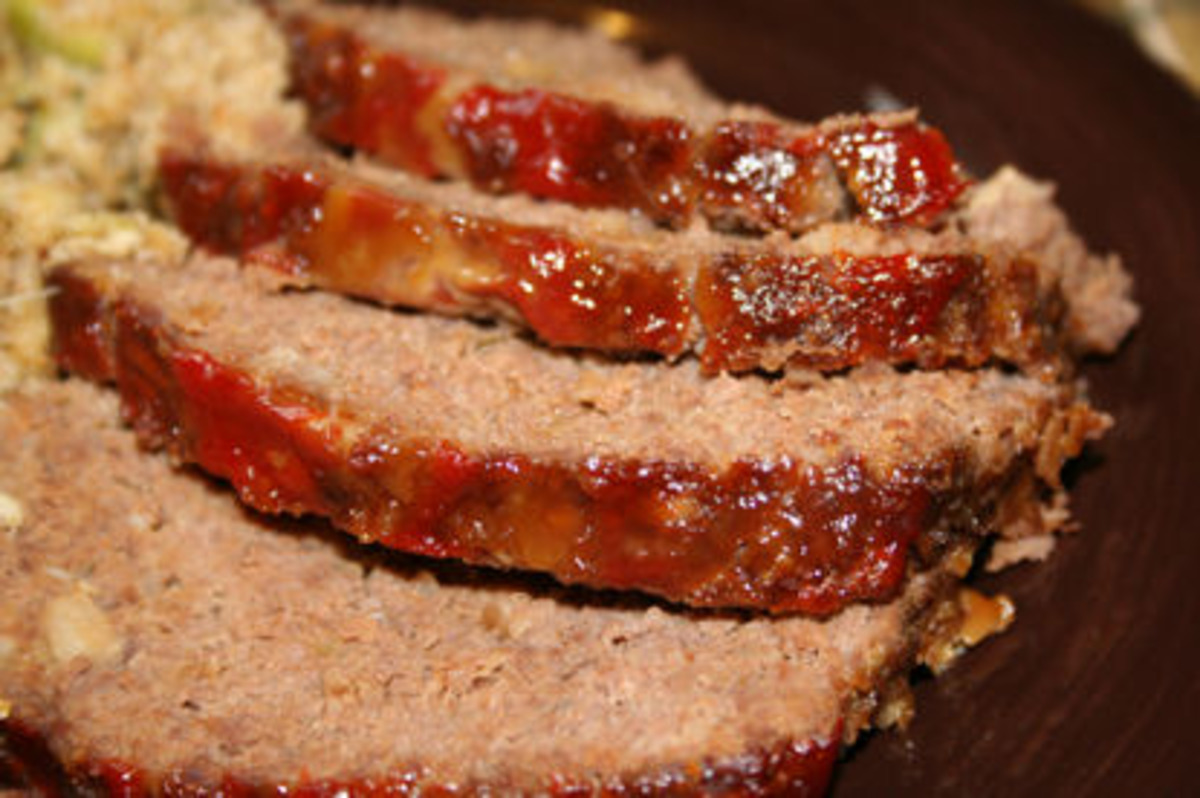 Authentic New York-Style Meatloaf with Herb-Infused Glaze