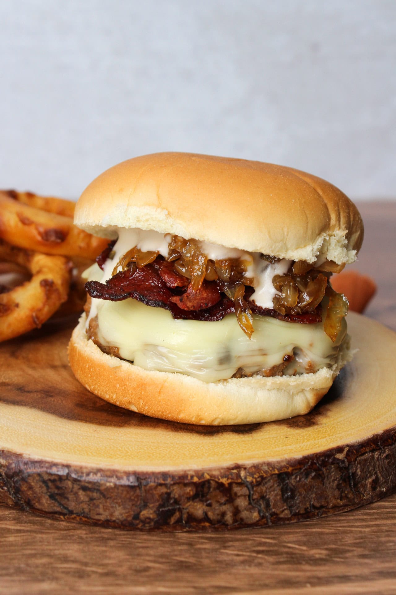 Hand-Pattied Cheeseburger with Garlic Aioli