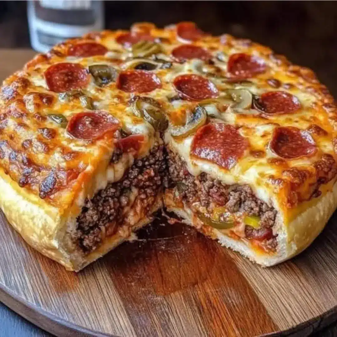 Wood-Fired Chicago-Style Deep Dish Pizza