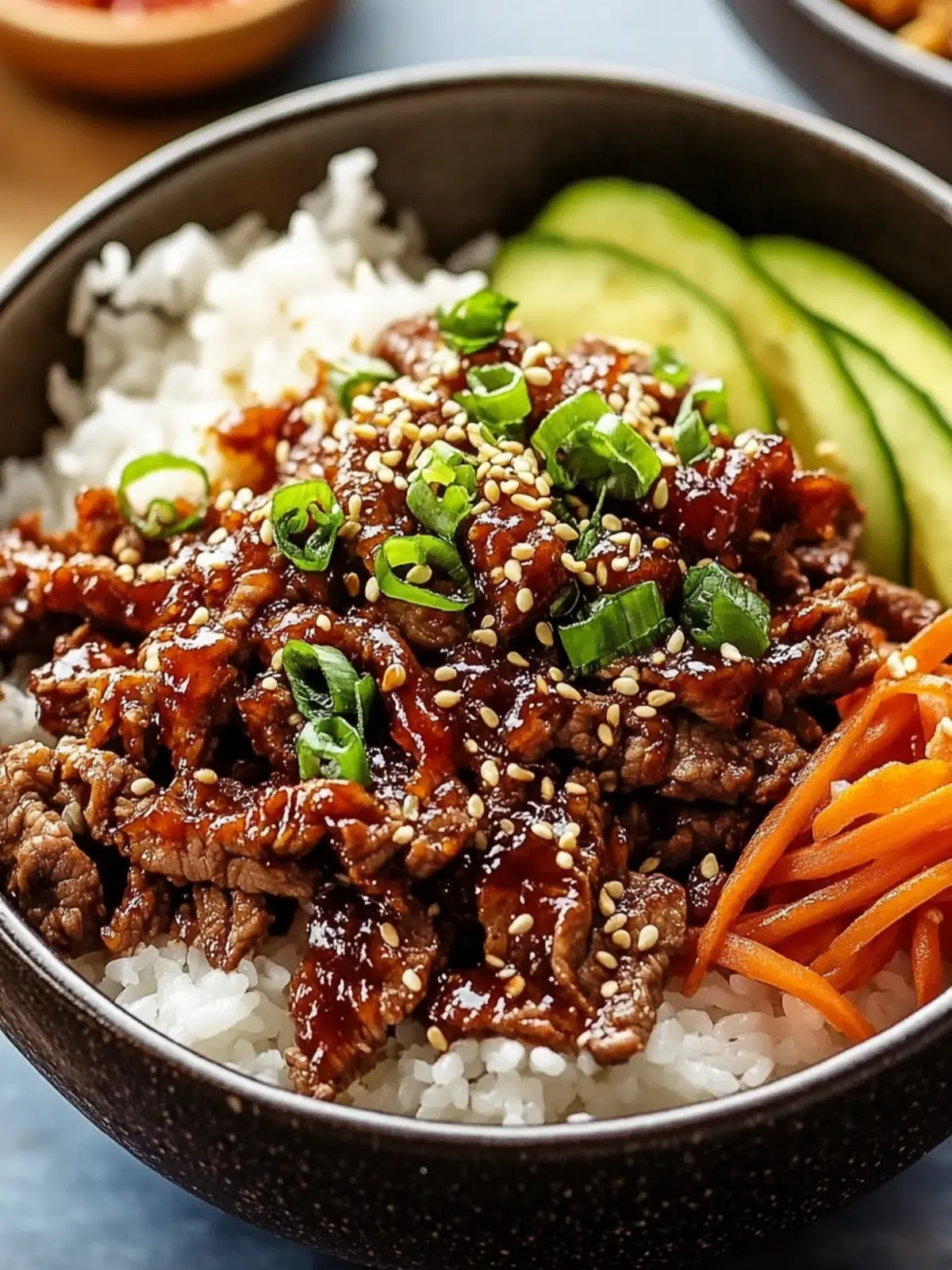 Pan-Seared Korean Beef Bulgogi Bowls