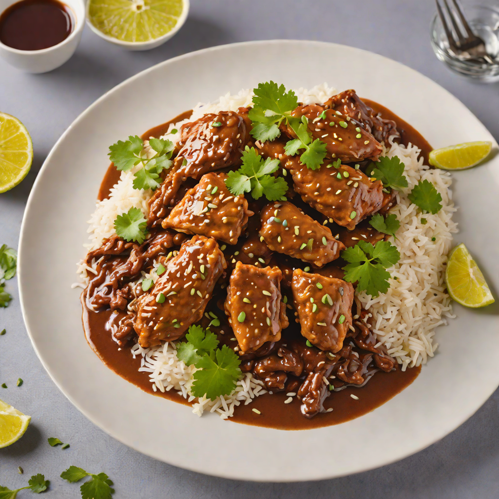 Slow-Simmered Chicken Mole with Toasted Sesame