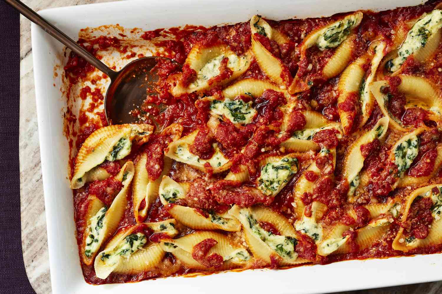 Lemon-Zest Ricotta Stuffed Shells