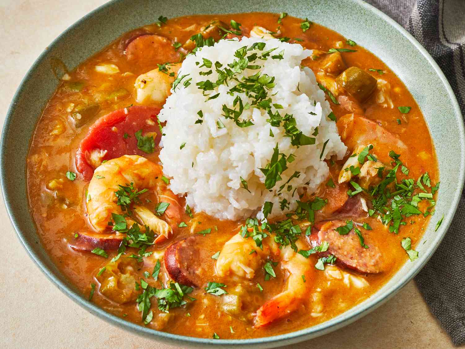 Gumbo-Inspired Cajun Seafood Stew