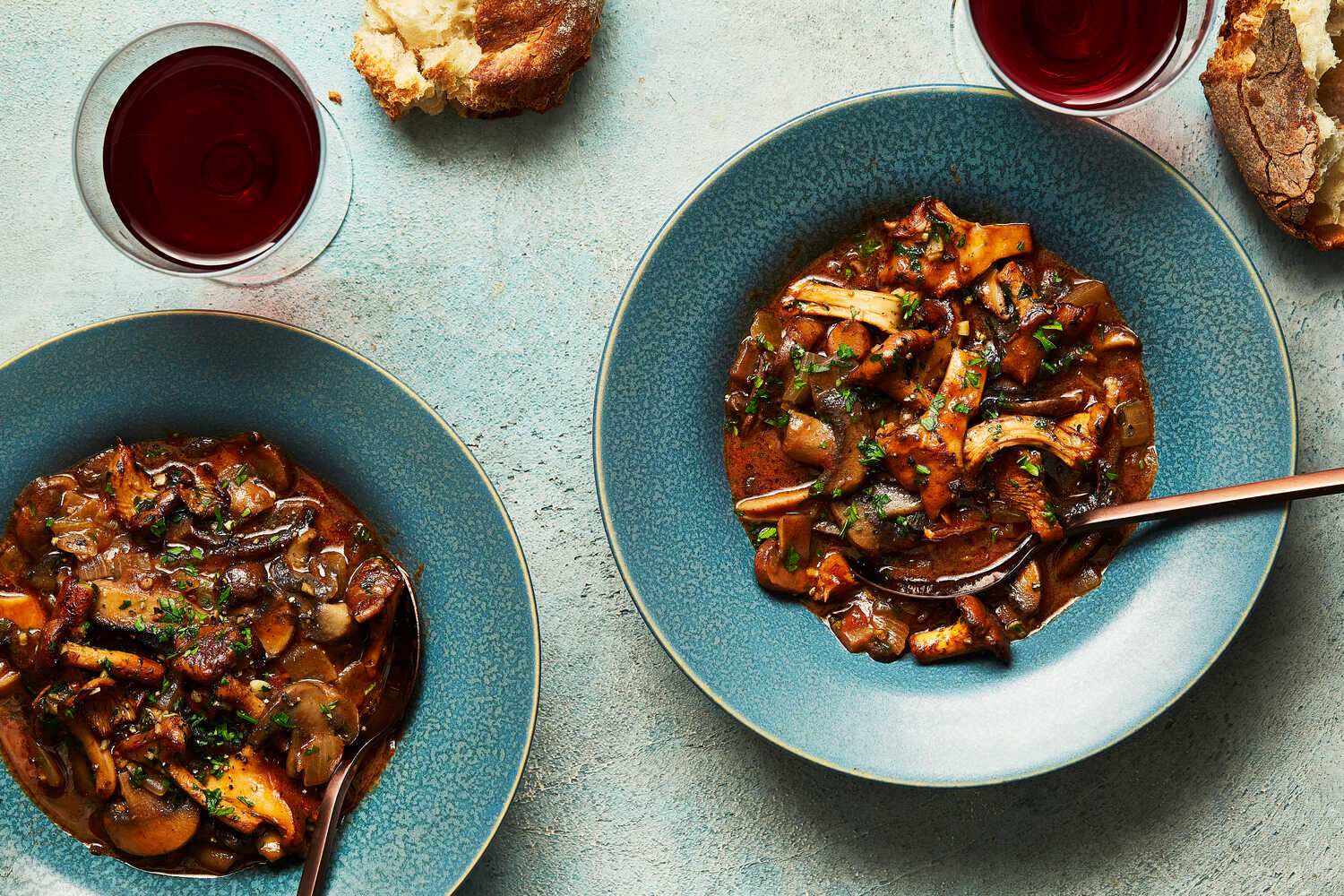 Mount Rainier Forest Mushroom & Huckleberry Stew
