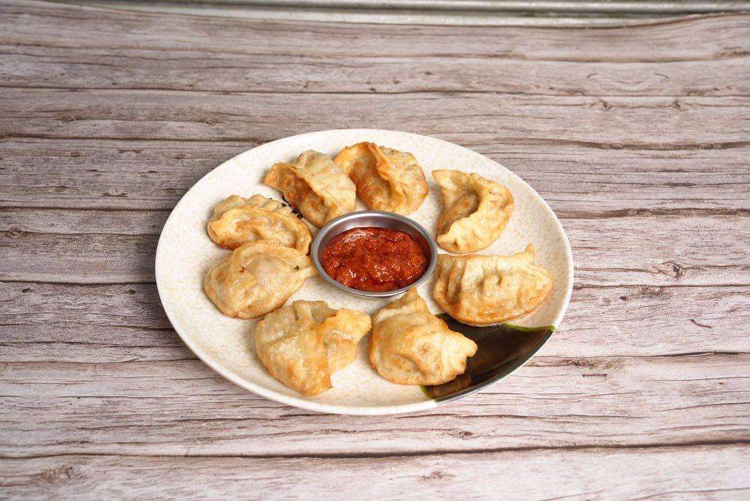 Pan-Fried Tibetan Momos with Spiced Beef Filling