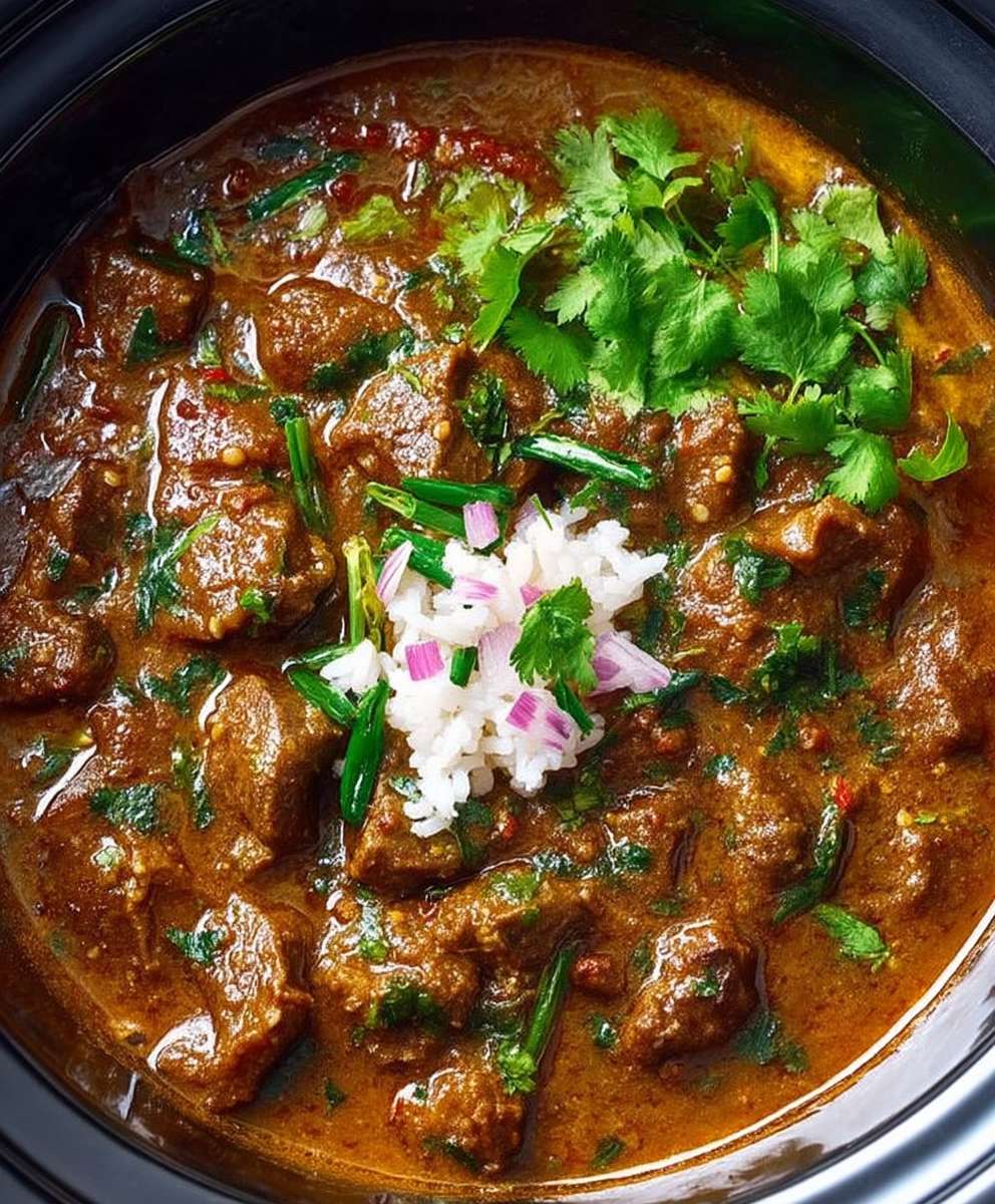Slow-Cooked Beef Naga Curry with Aromatic Spices