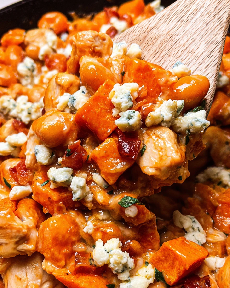 One-Pot Honey Buffalo Chicken Skillet
