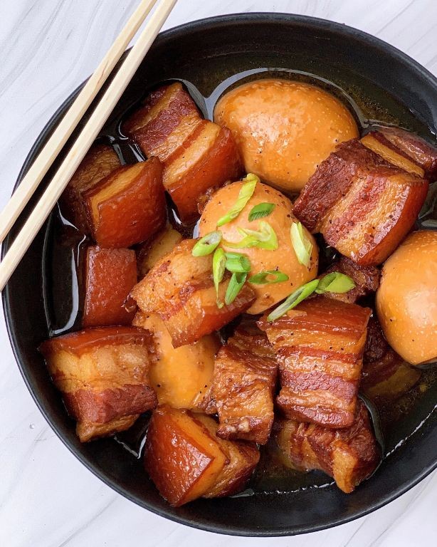 Fish Sauce and Garlic Braised Pork Belly