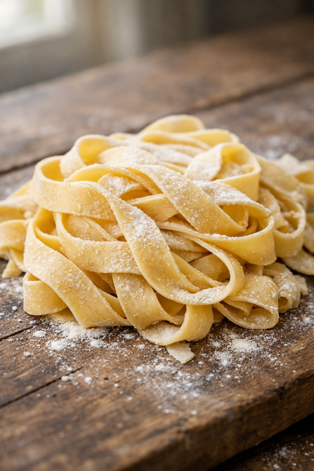 Authentic Hand-Pressed Tagliatelle