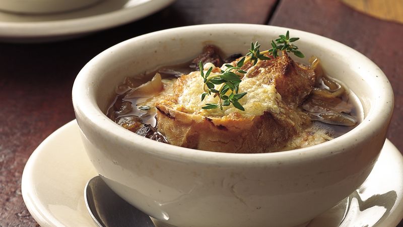 Vintage French Onion Soup with Heritage Beef Stock