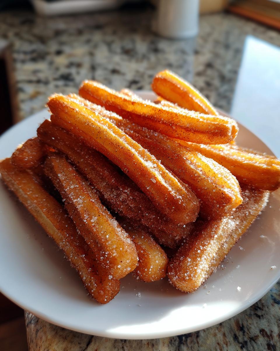 Citrus-Spiced Churros with Cinnamon Sugar Dusting